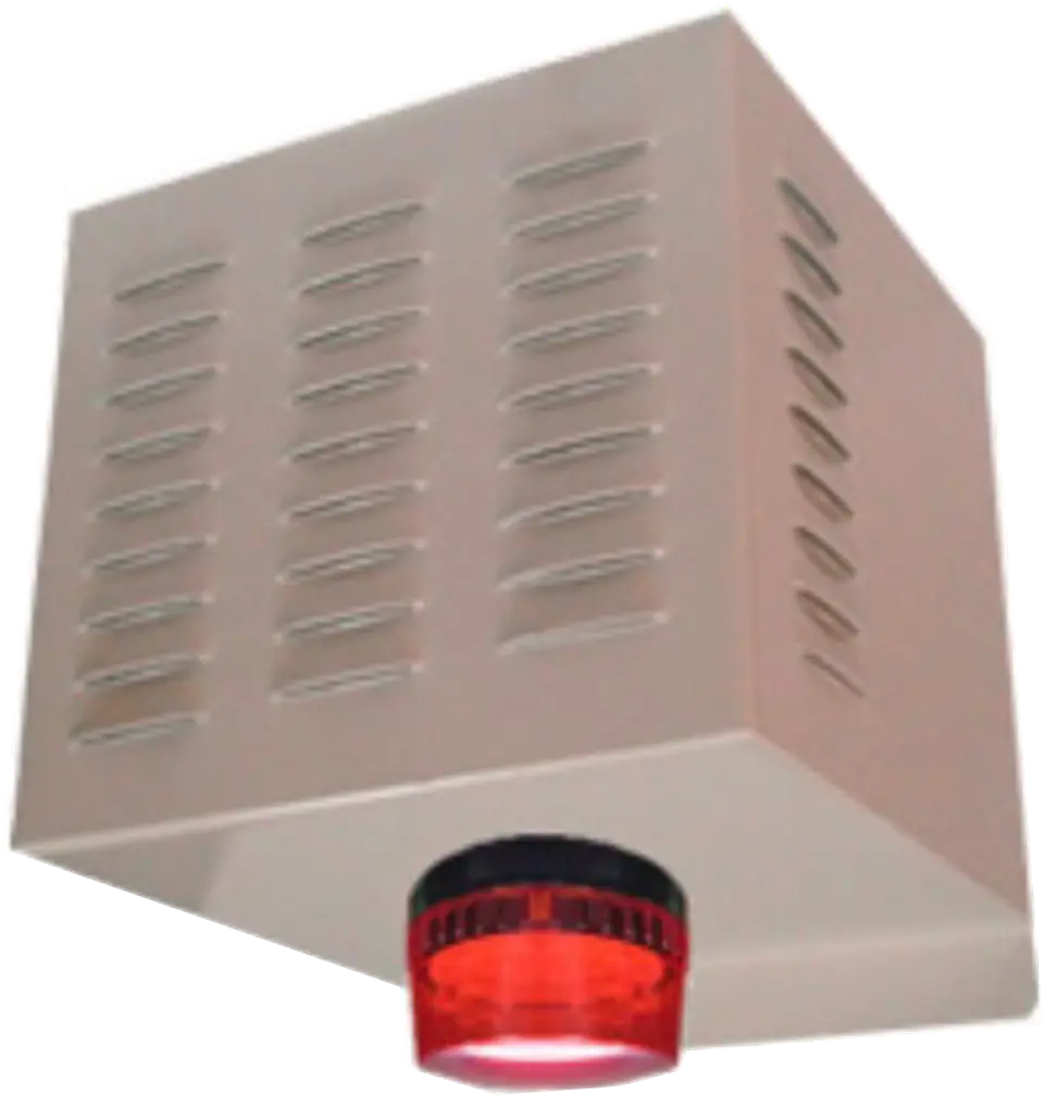 Alarma comunitaria 20W 2 Tonos +8 Controles incluye bateria y un visor 3