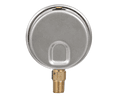 MANOMETRO WINTERS PFQ 2,5" X 1/4" NPT INF C/GLIC. INOX BRONCE