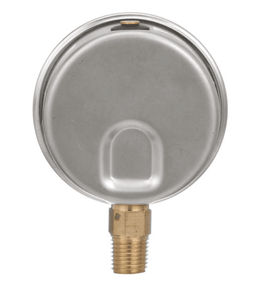 MANOMETRO WINTERS PFQ 2,5" X 1/4" NPT INF C/GLIC. INOX BRONCE