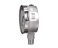 MANOMETRO WINTERS FULL INOX. 100MM RANGO 0 A 100PSI / 0 A 7 BAR / INF/ 1/2NPT