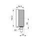 MANOMETRO DE DIAFRAGMA BAUMER MBAR/MMH2O 150MM 1/2NPT