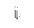 MANOMETRO BAUMER FULL INOXIDABLE ESFERA 100MM RANGO 0 A 25BAR CONEX. INFERIOR 1/2NPT