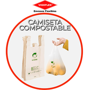 CAMISETA COMPOSTABLE 