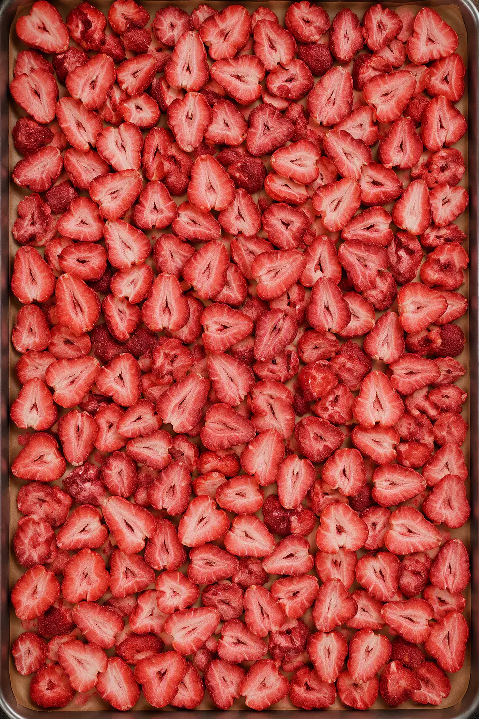 Morangos liofilizados 1