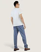 Camiseta Algodón Hombre Marfil - Miniatura 2