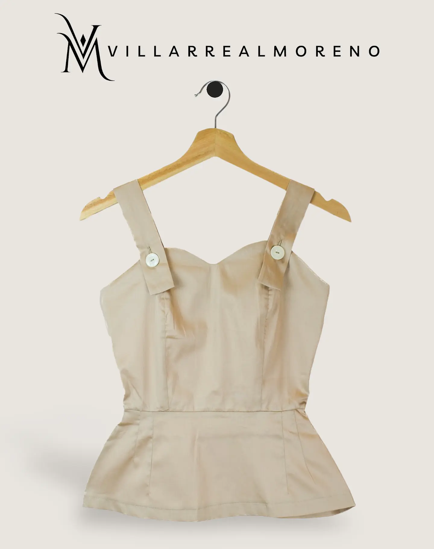 Blusa Peplum Caqui 3
