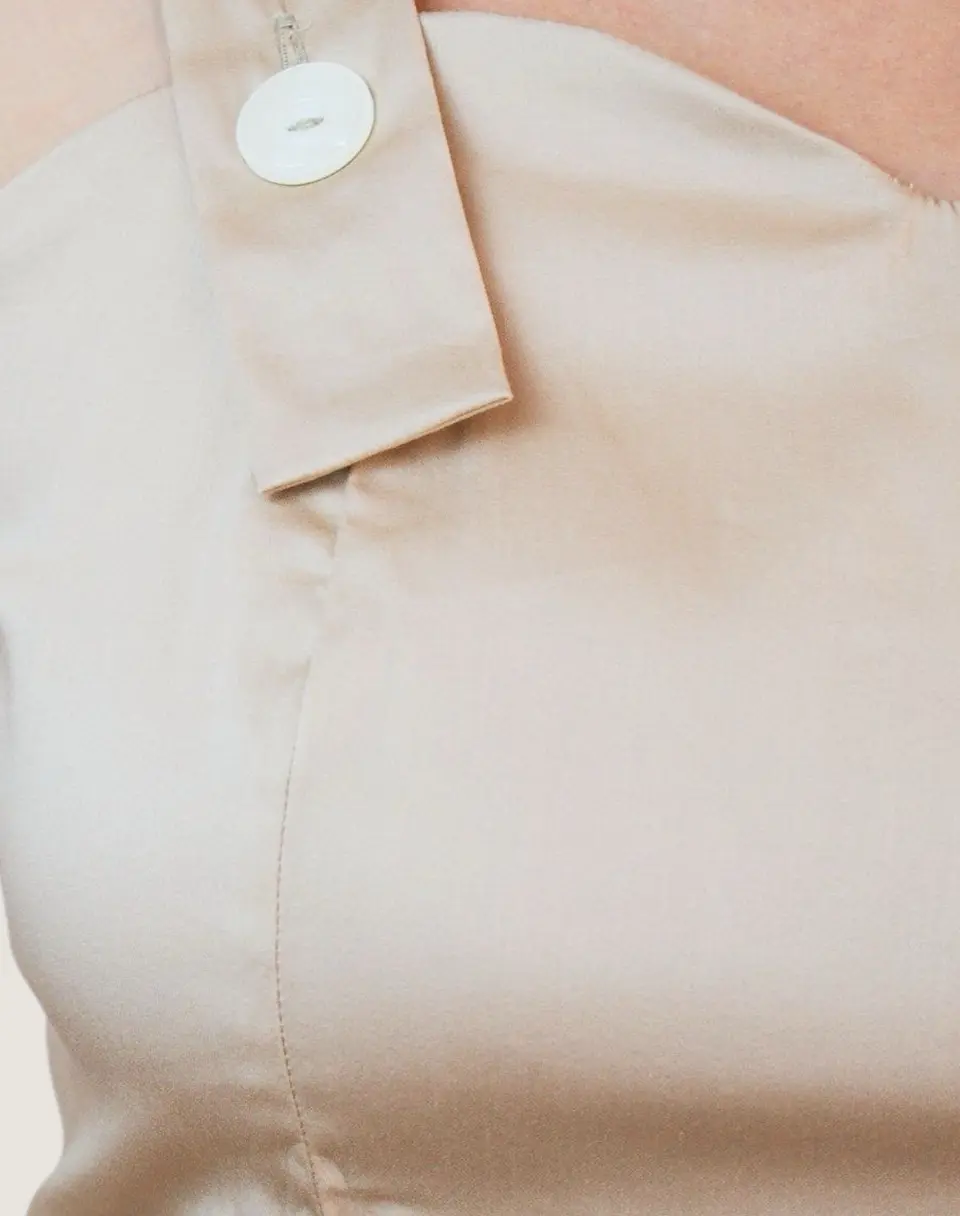 Blusa Peplum Caqui 5