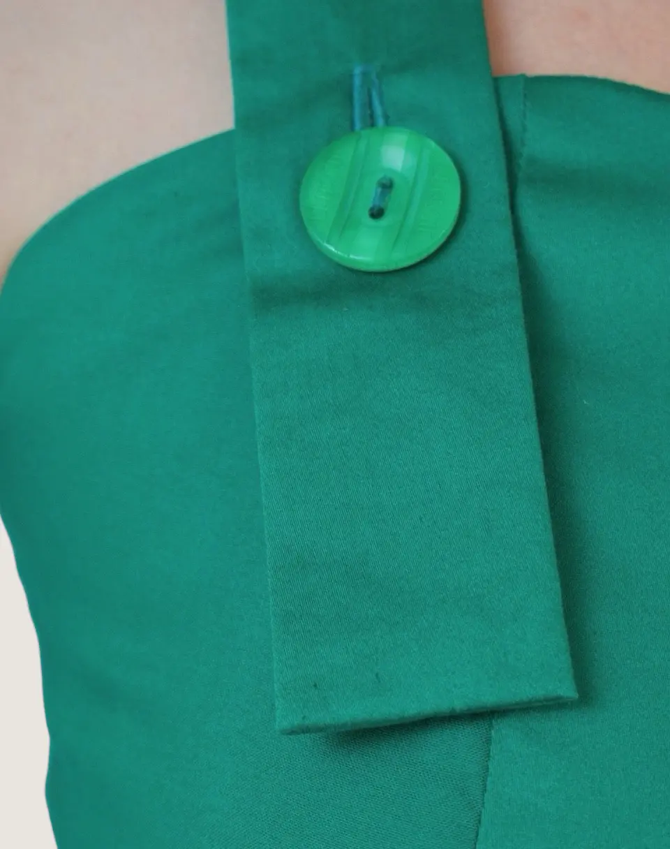 Blusa Peplum Verde 5