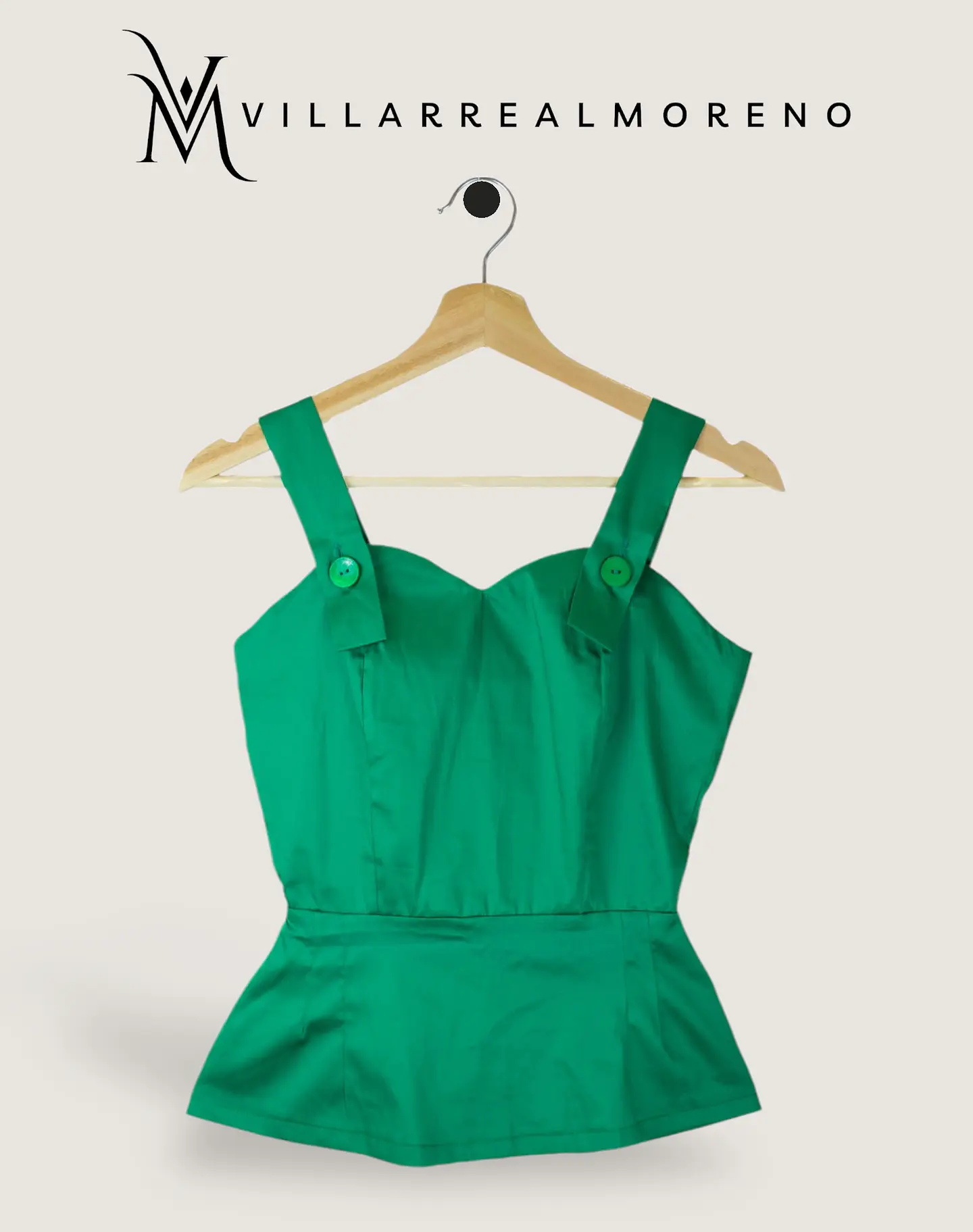 Blusa Peplum Verde 3
