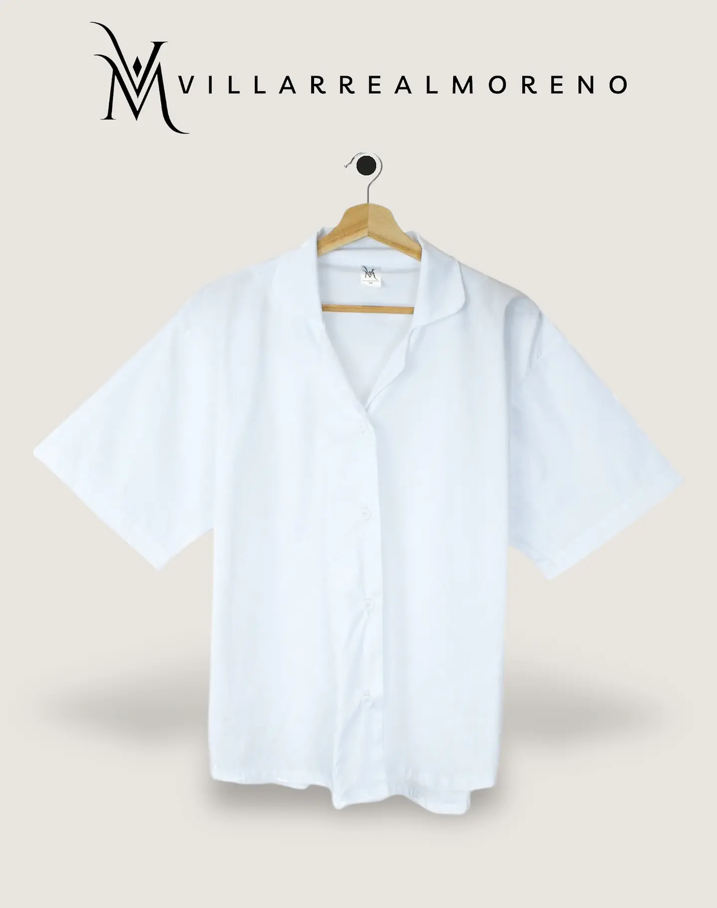 Blusa Pijama Mujer Algodón Blanca 3