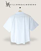 Blusa Pijama Mujer Algodón Blanca - Miniatura 4