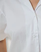 Blusa Pijama Mujer Algodón Blanca - Miniatura 5