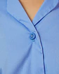 Blusa Pijama Mujer Algodón Celeste - Miniatura 6