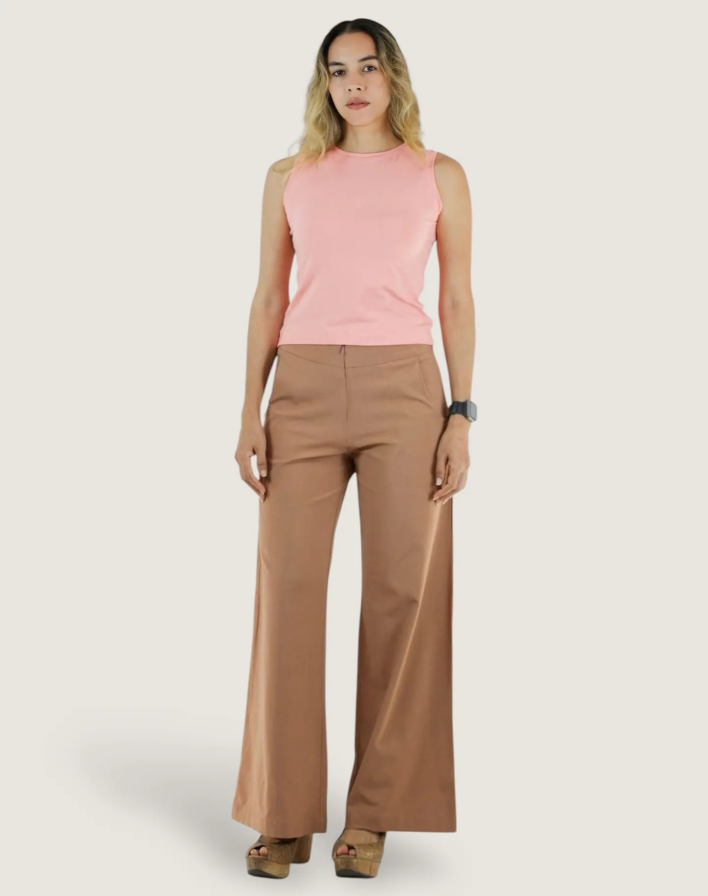 Blusa Algodón flexible Coral 1