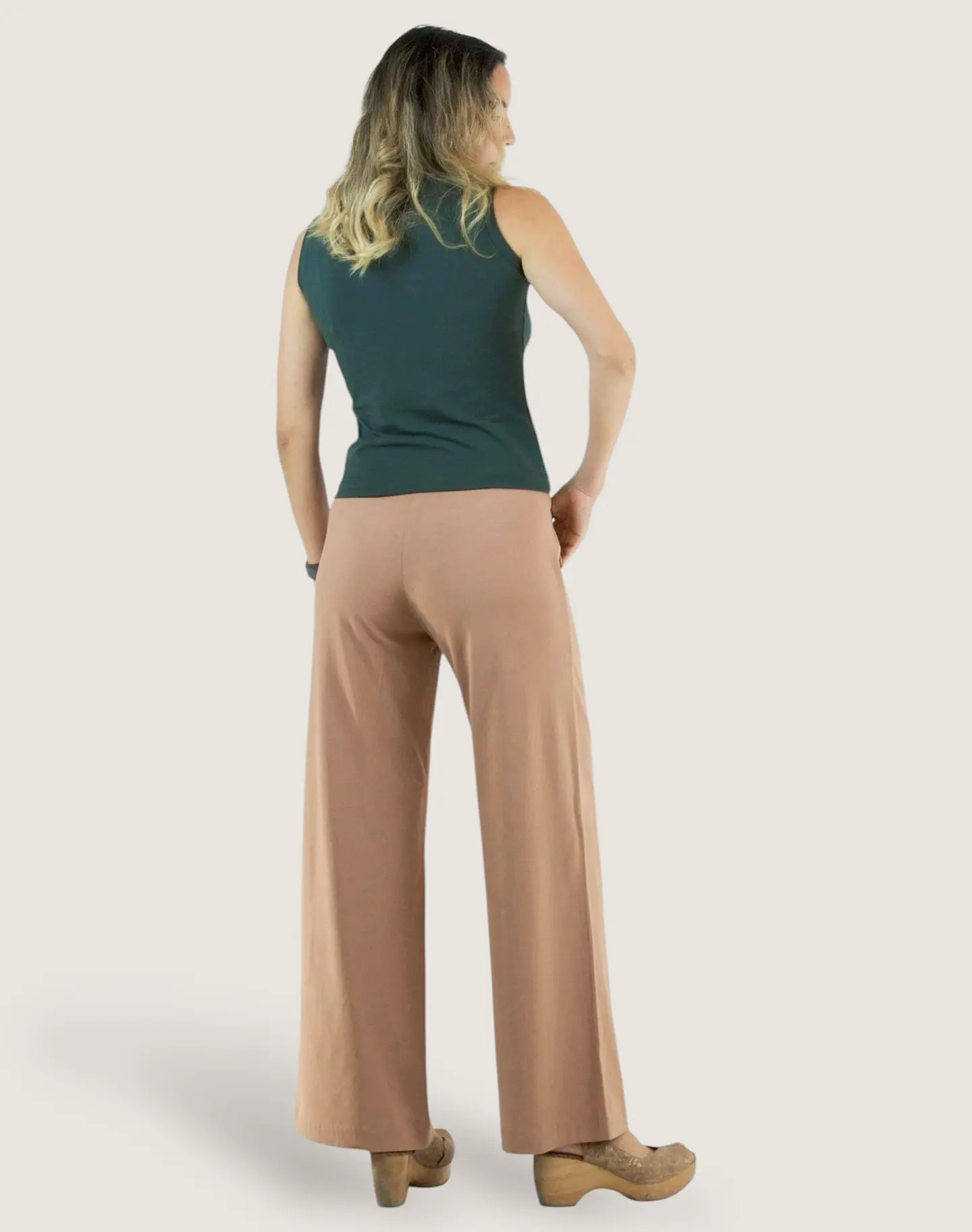 Blusa Algodón Flexible Verde Militar 2