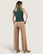 Blusa Algodón Flexible Verde Militar - Miniatura 2