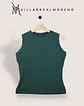 Blusa Algodón Flexible Verde Militar - Miniatura 3