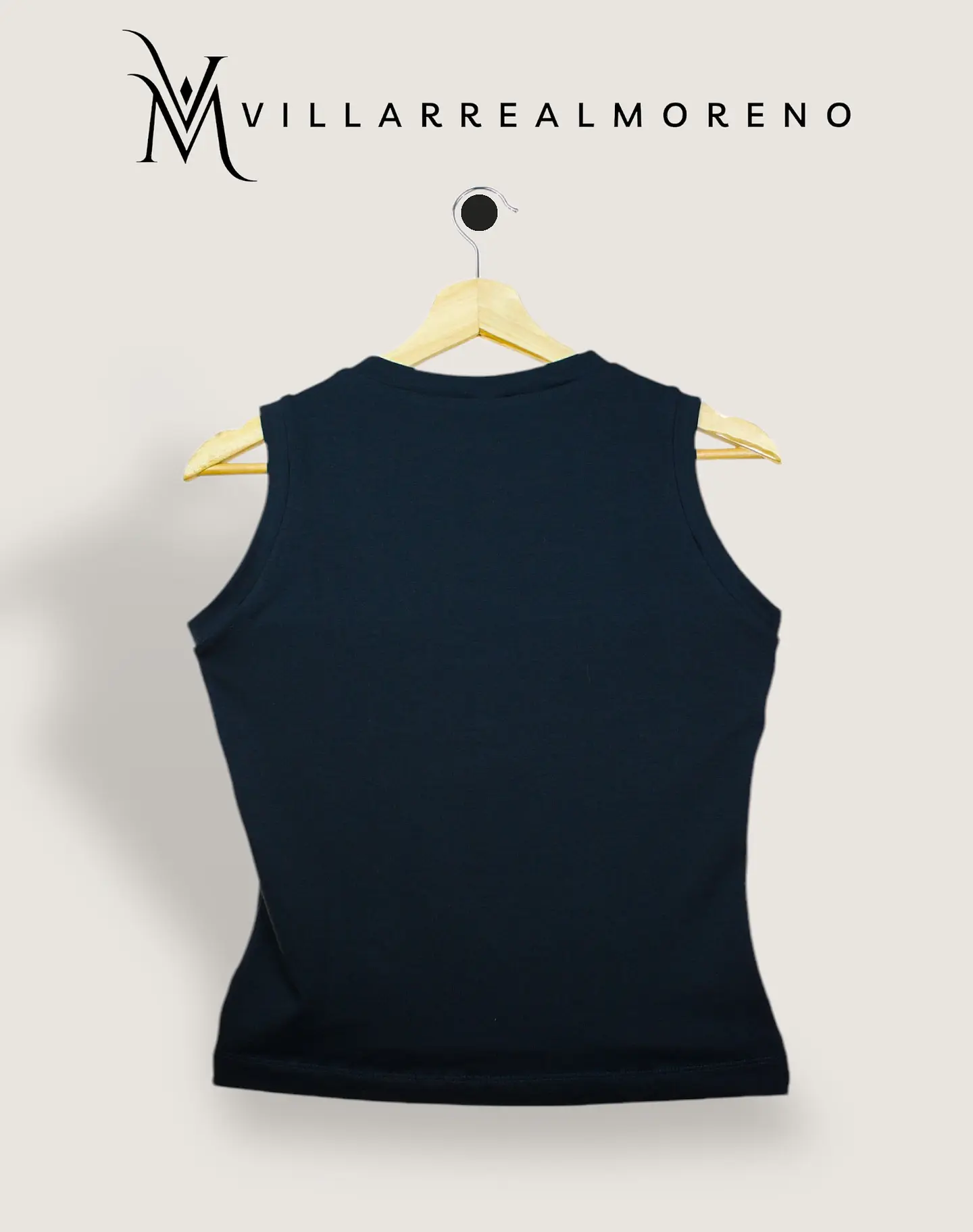 Blusa Algodón Flexible Negra 4
