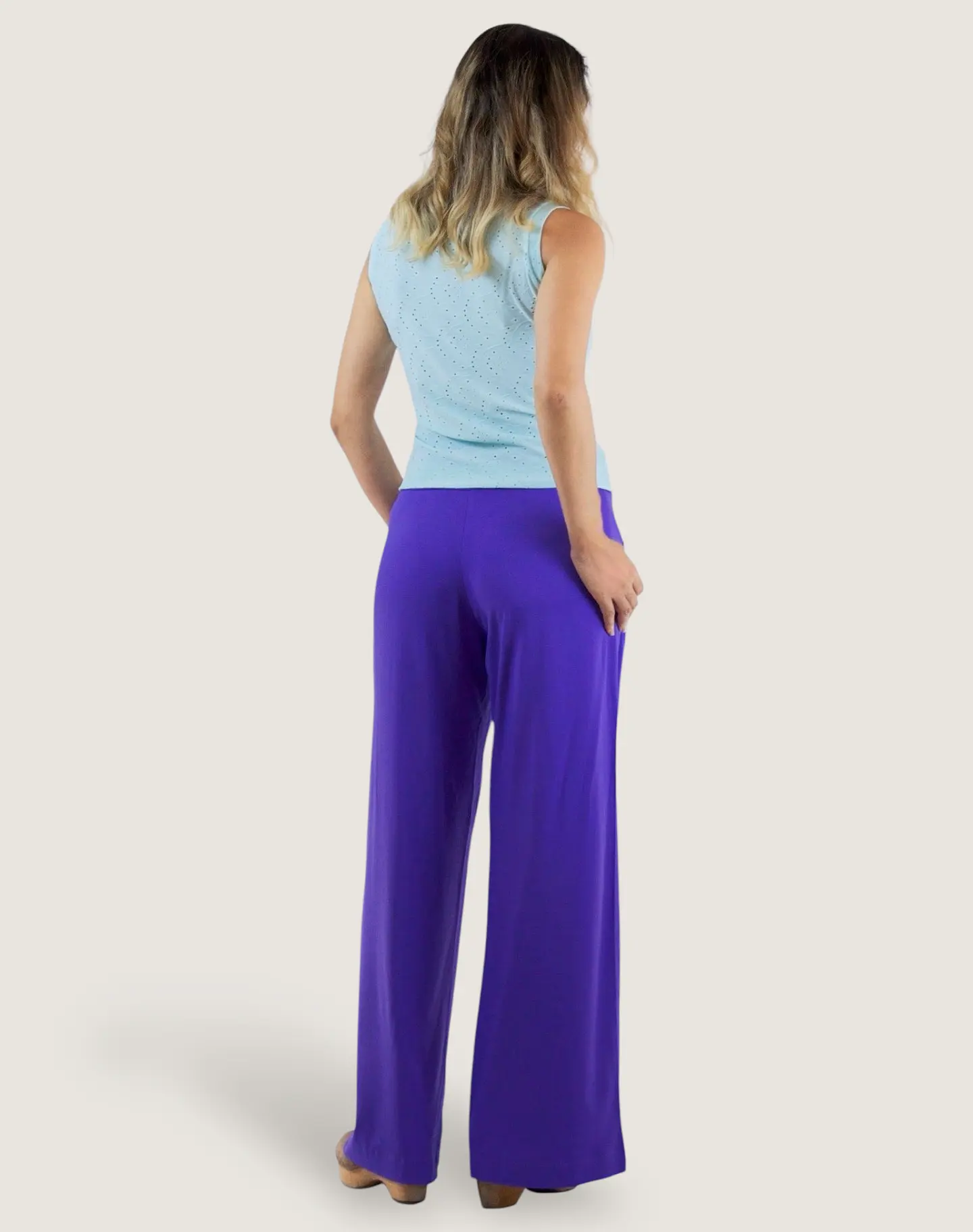 Blusa Ojalillo Celeste 2