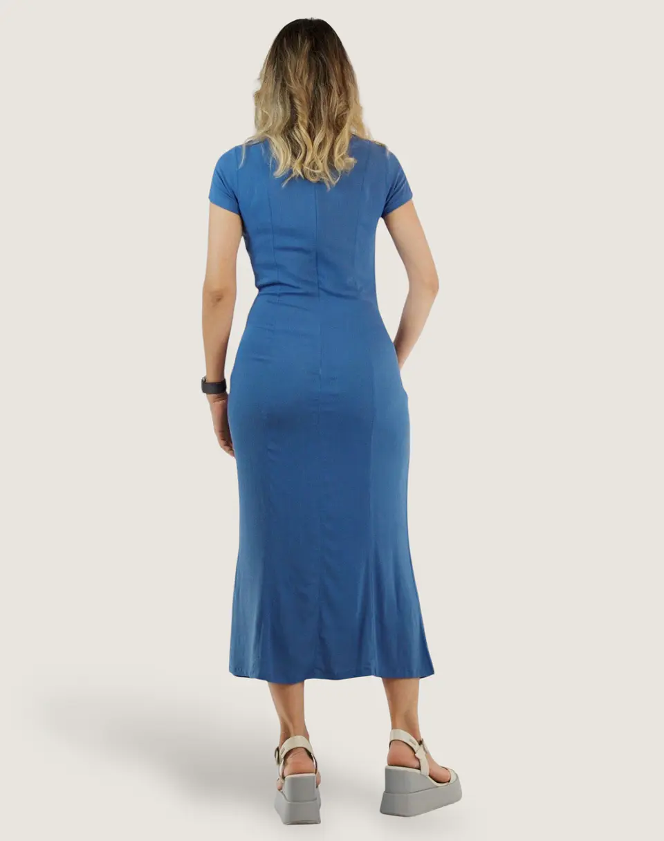 Vestido Basico Indigo 2