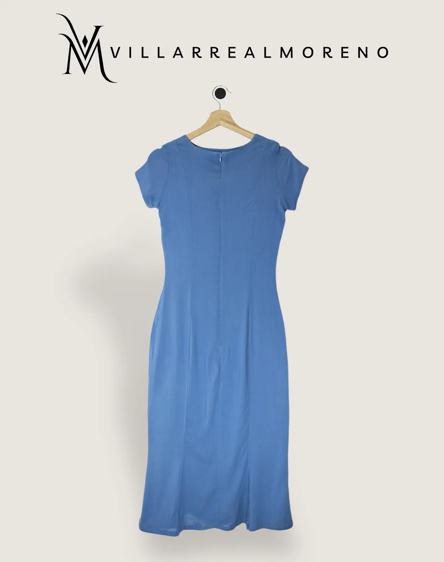 Vestido Basico Indigo 4