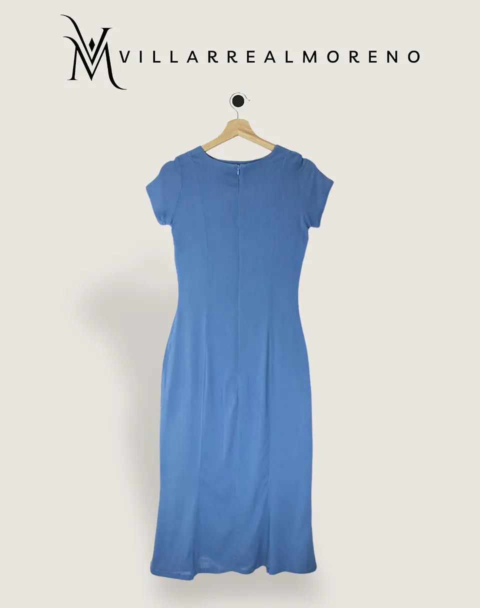 Vestido Basico Indigo 4