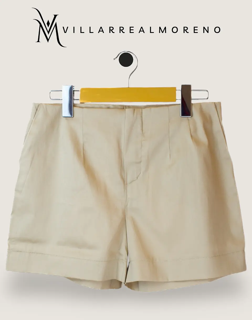Short Popelina Caqui 3