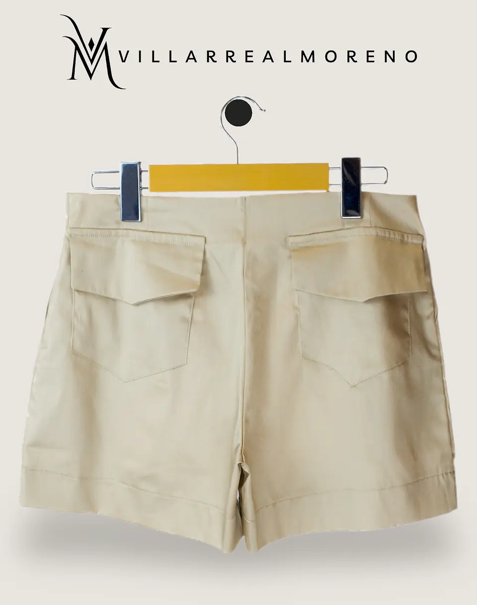 Short Popelina Caqui 4