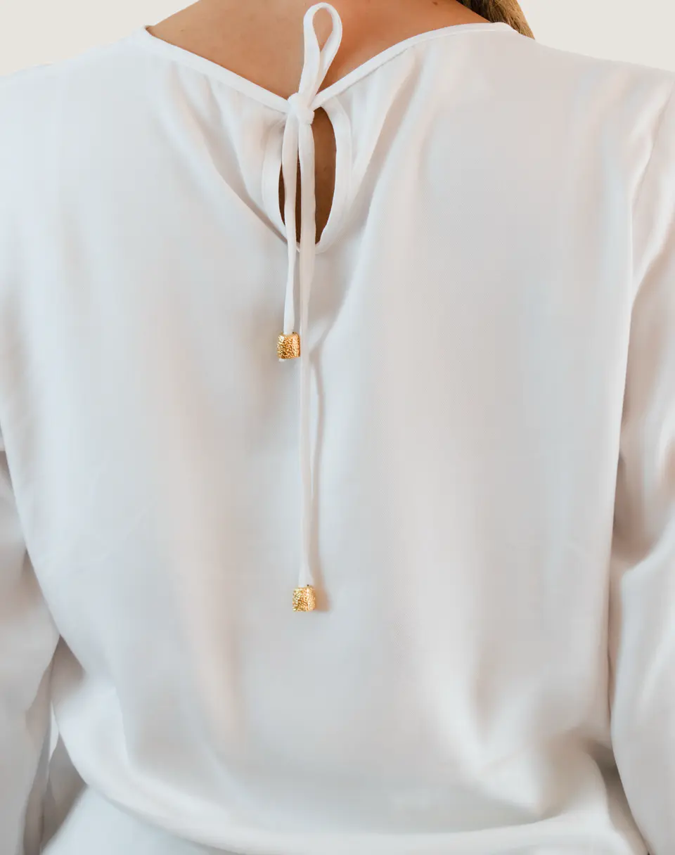 Blusa Con Alforzas 5