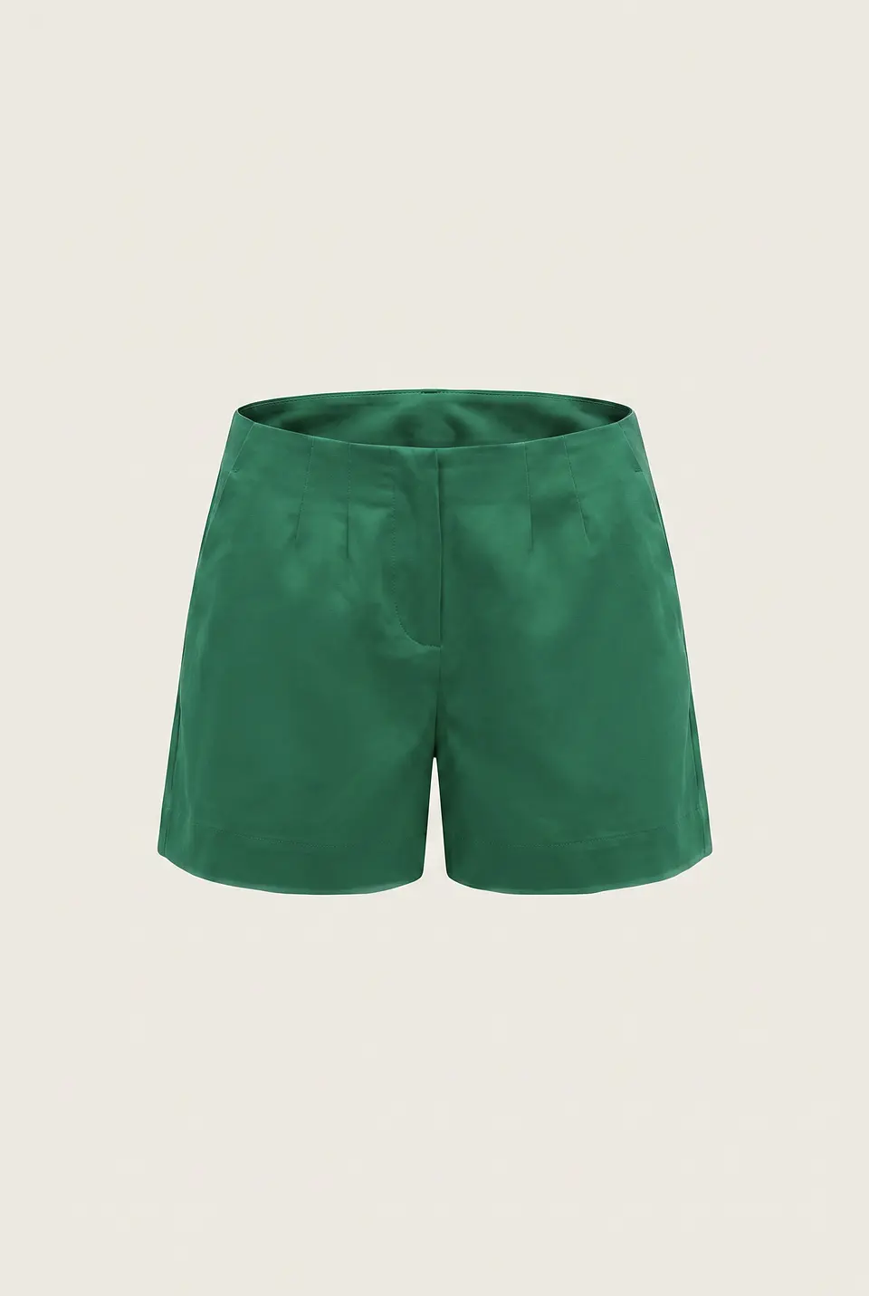 Short Popelina Verde 5