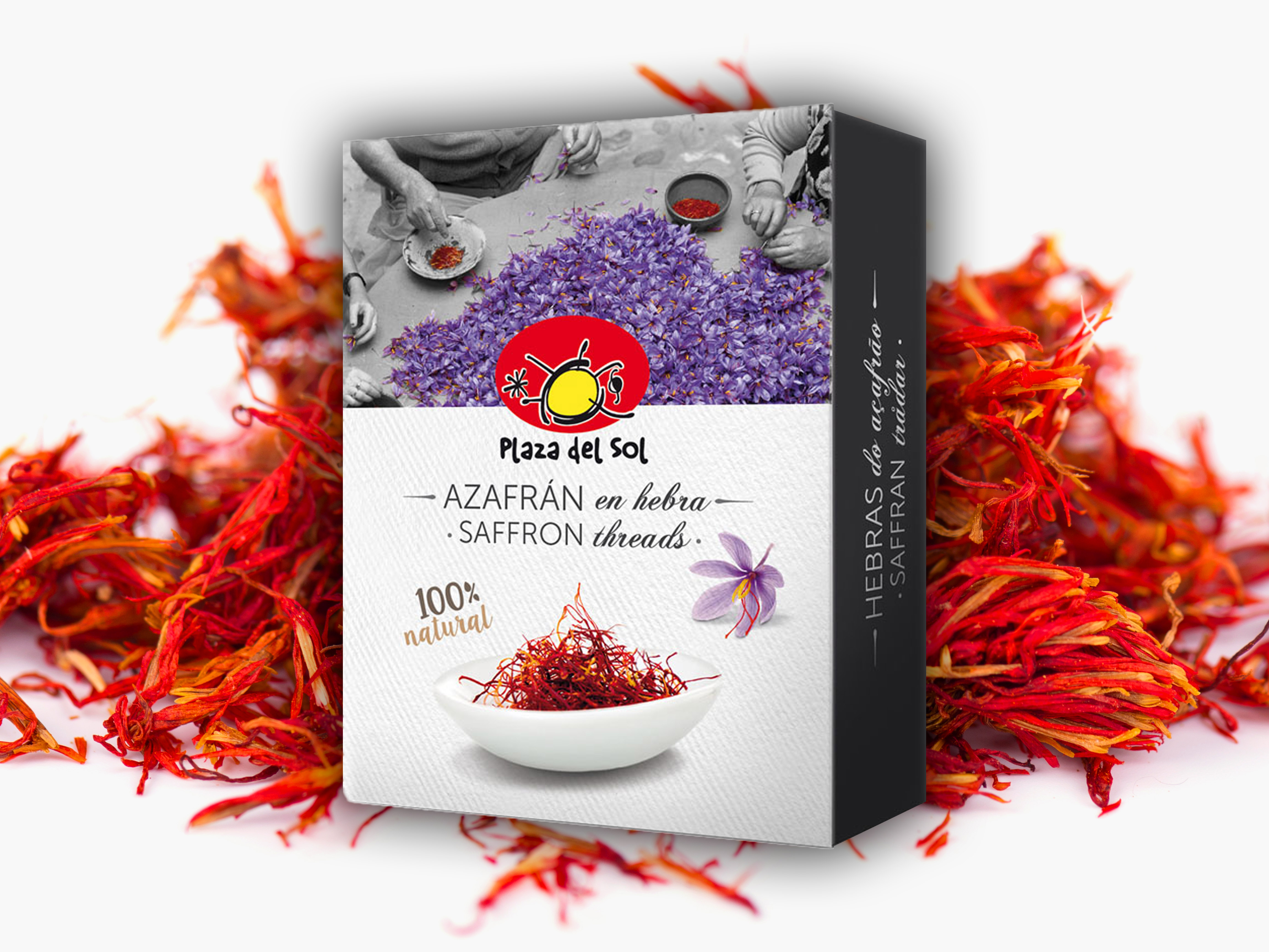 Saffron Crocus Sativus Stigmas (4 sachets) 0.24g 1