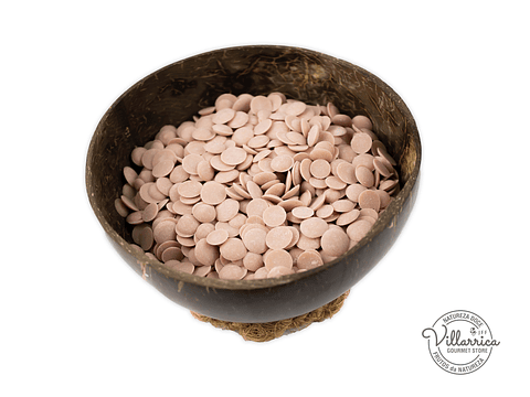 Cobertura de Pepitas Rosas 100g