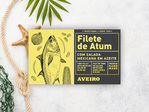 Tuna Fillets w/ Mexican Salad in Olive Oil 120g