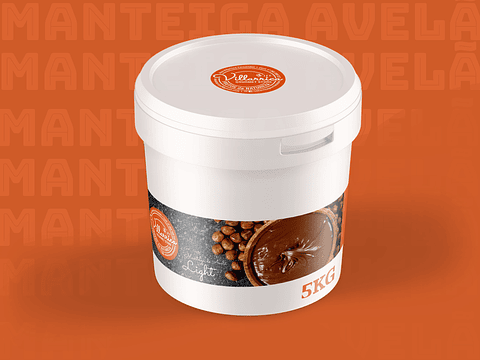 Manteiga de Avelã Light 5kg