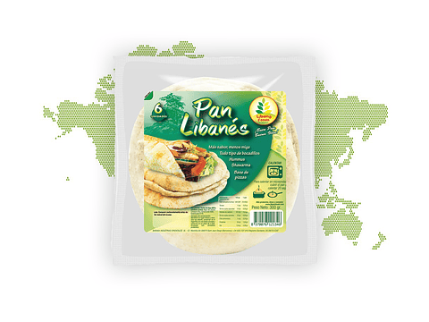 Lebanese bread (6 pieces)