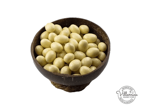 Caramelo de Chocolate Blanco y Almendras 125g