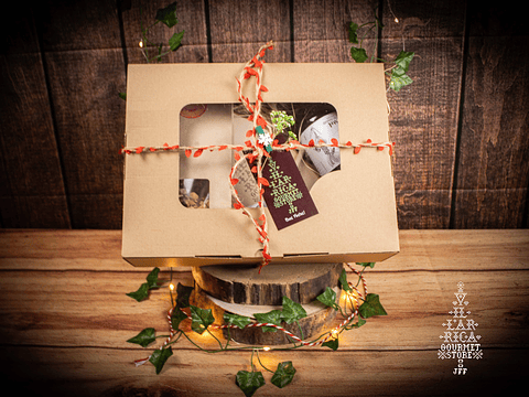 Opções de Embalagens - Cabazes/Ofertas Personalizadas - Caixa Kraft