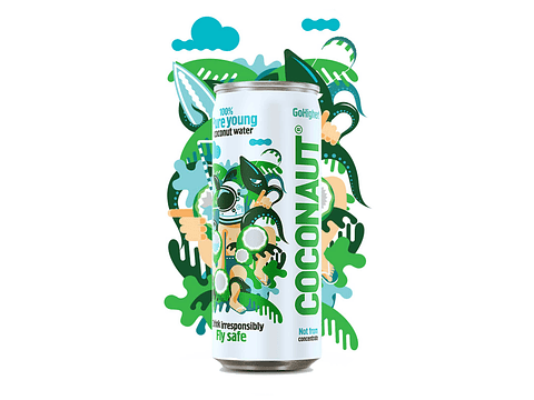 Água de Coco Pura 320ml 