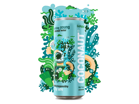 Água de Coco com Gás 320ml