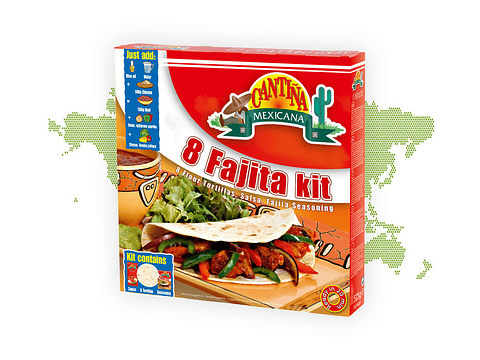 Kit Fajitas (8 unidades) 475g