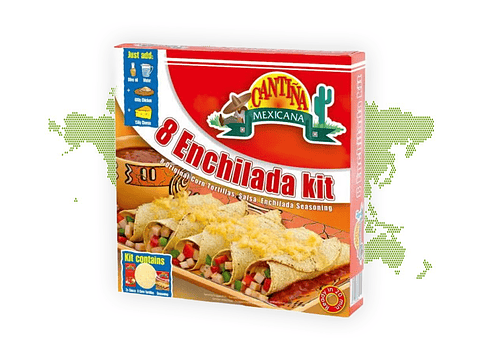Kit Enchiladas (8 unidades) 525g