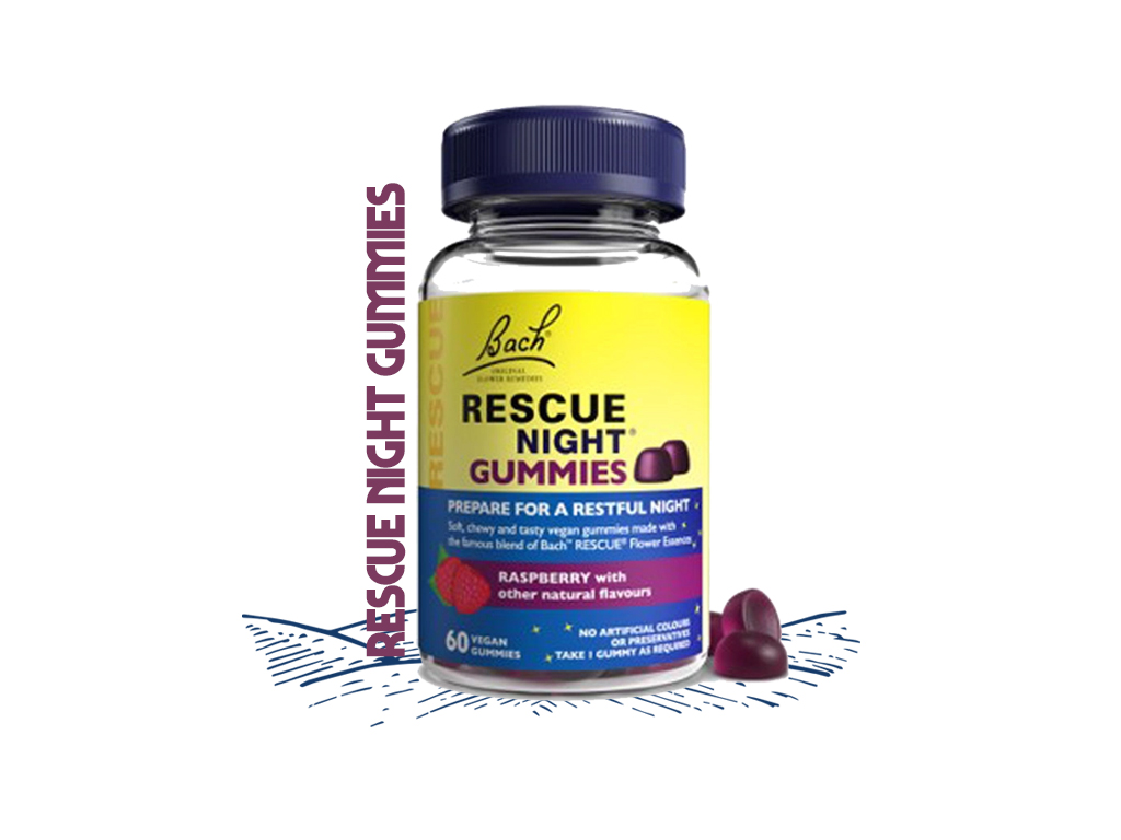 Rescue Night Gummies Bach (60 gomitas) 1