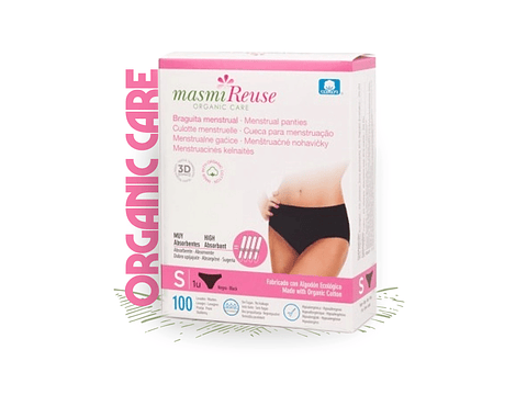 Cuecas Menstruais de Algodão BIO (1 unidade)