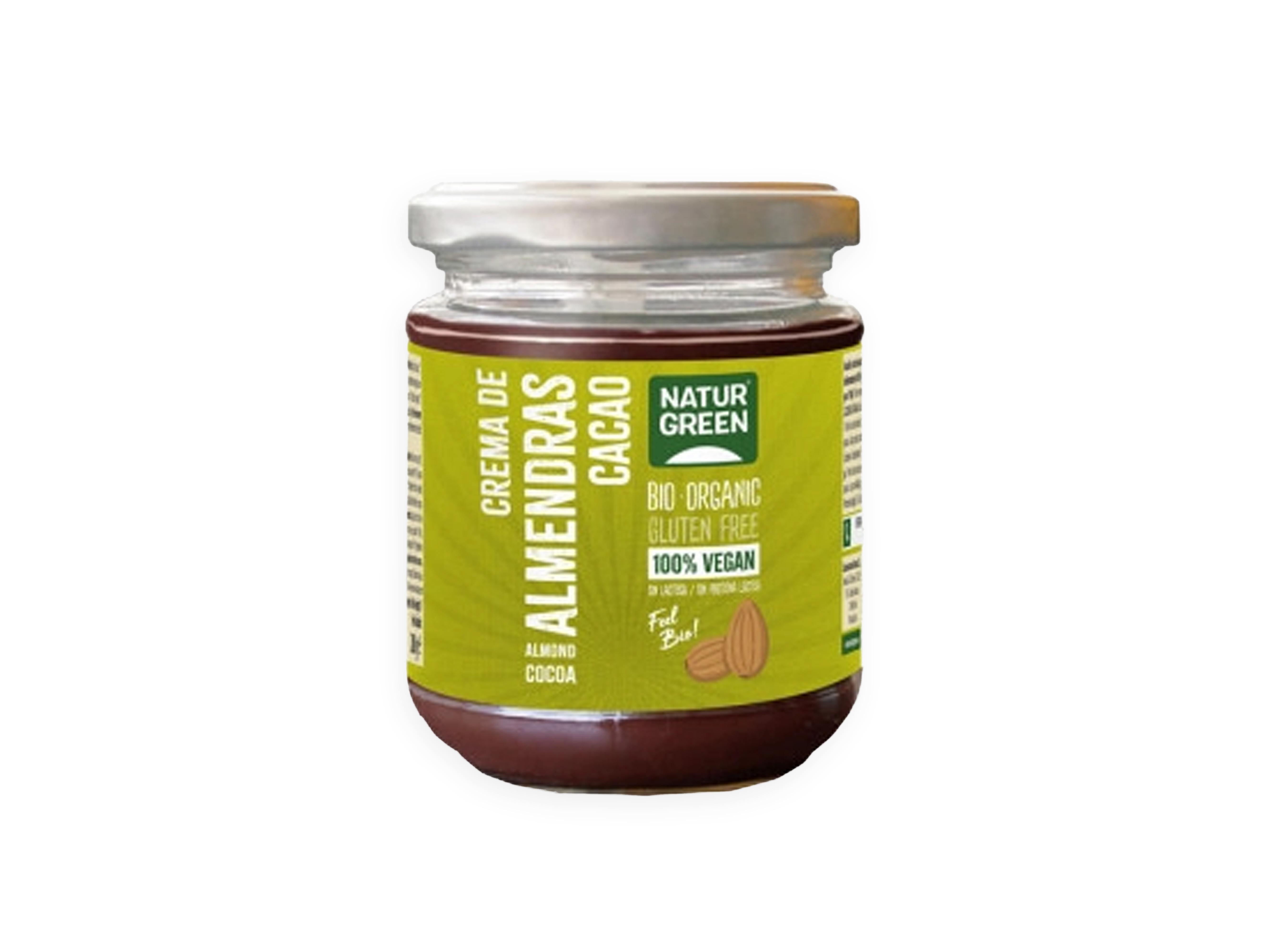 Organic Almond & Cocoa Cream 200g 1