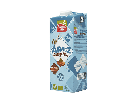 Organic Rice and Hazelnut Drink 1lt