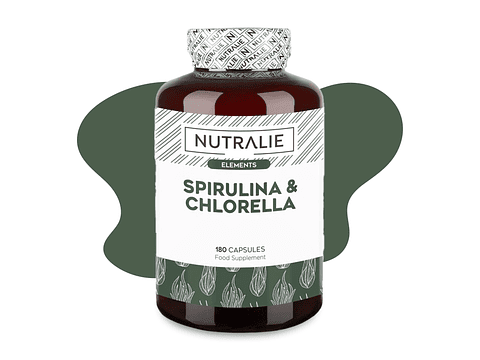 Spirulina & Clorela (180 cápsulas)