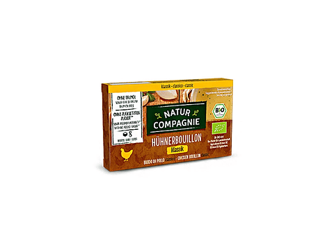 Cubitos de caldo de pollo orgánico 8x11 g