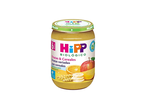 Frutas Mixtas con Cereales +6 Orgánico 190g