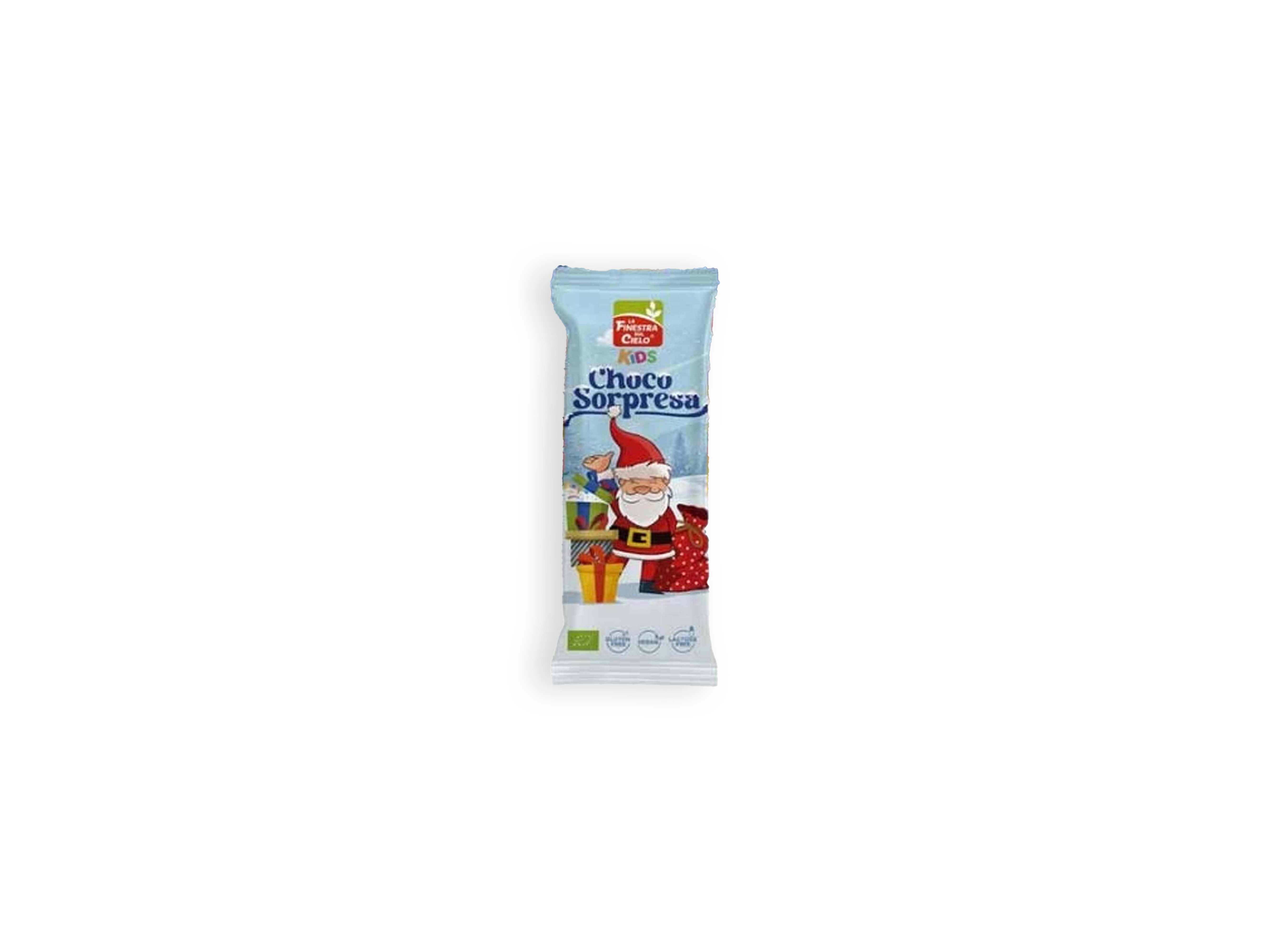 Figuras navideñas de chocolate BIO 20g 1