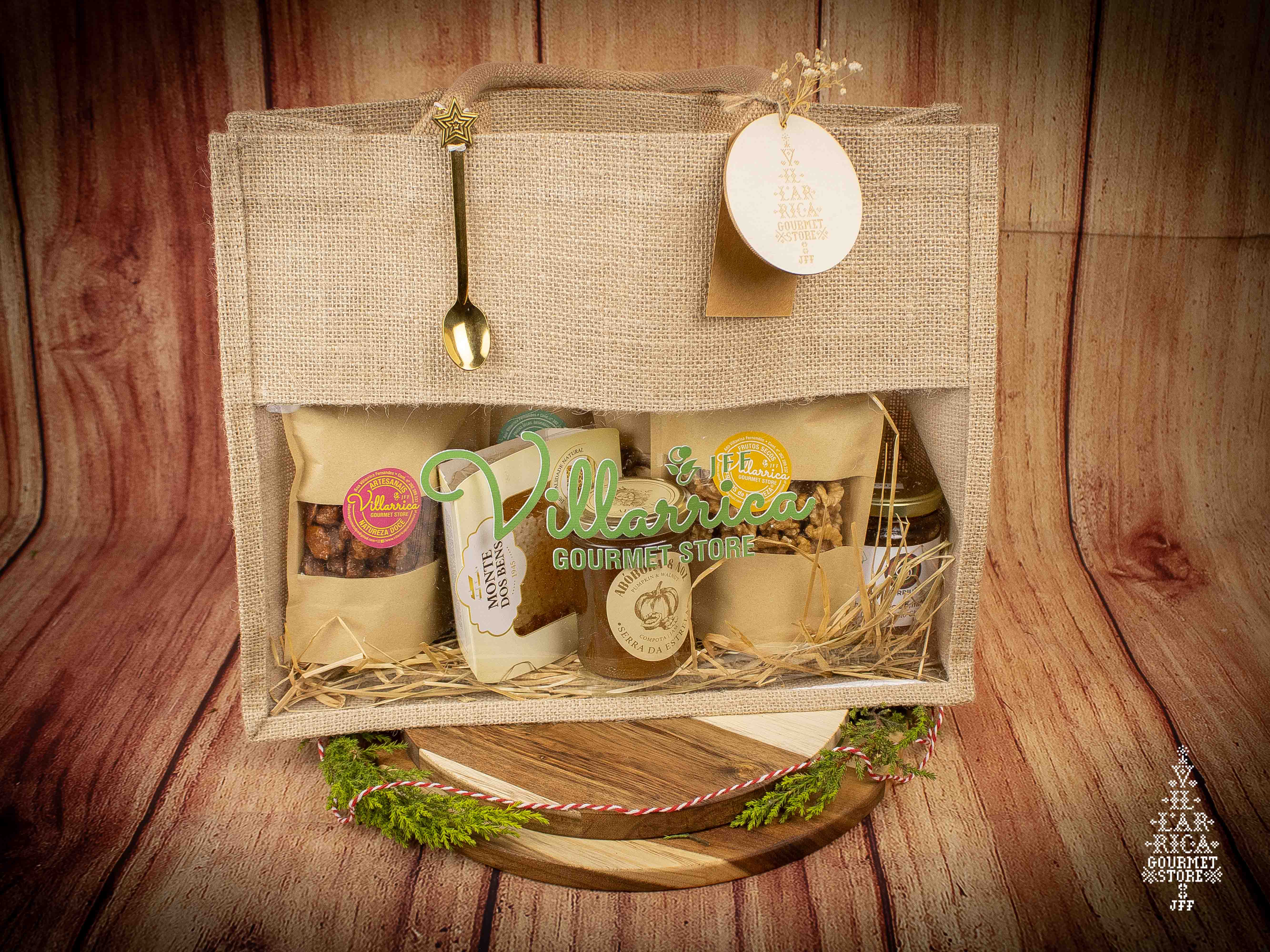 Christmas Packaging Options - Personalized Baskets/Gifts - Jute Bags 3